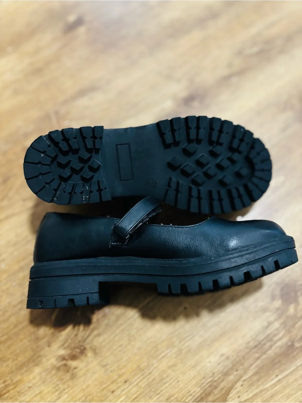 The Children's Place Black Mary Jane Lug Sole Shoes
